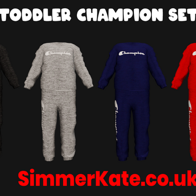 Toddler Champion Sweat Set