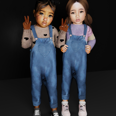 Toddler Dungaree outfit