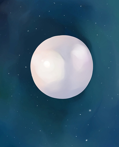 Pearl In cosmos personal art