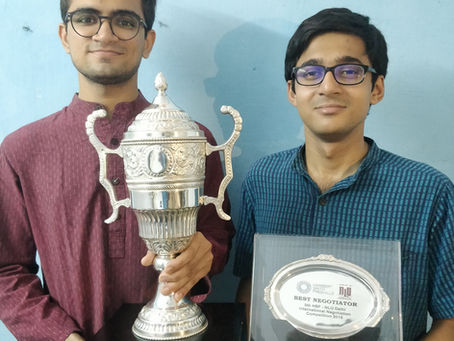 NUJS wins the 5th HSF-NLU Delhi International Negotiation Competition 2018