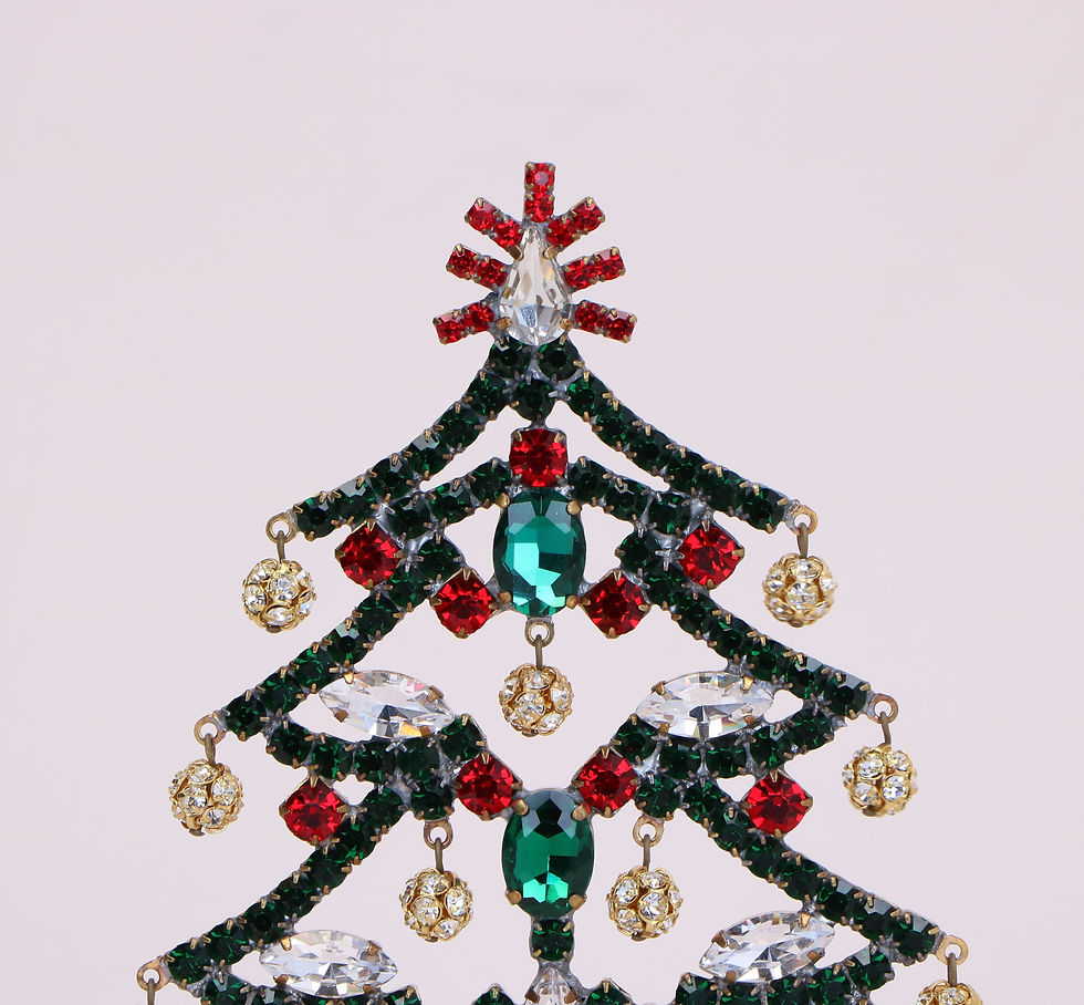 Thumbnail: Kristallen kerstboom - groot