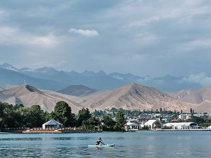Kyrgyzstan lakefront adventures
