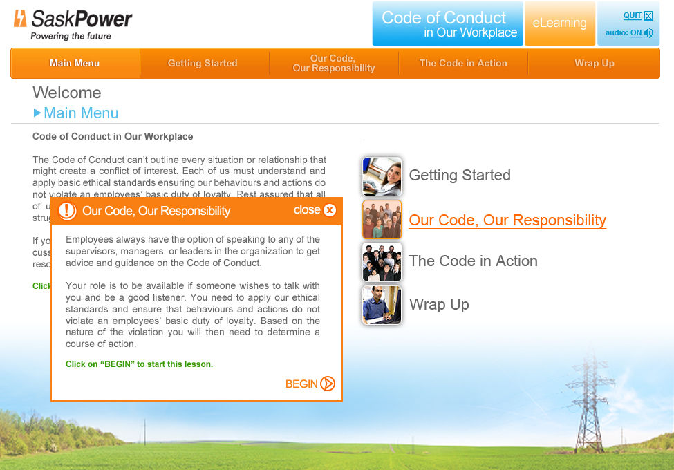 Saskpower Employee Awareness Program