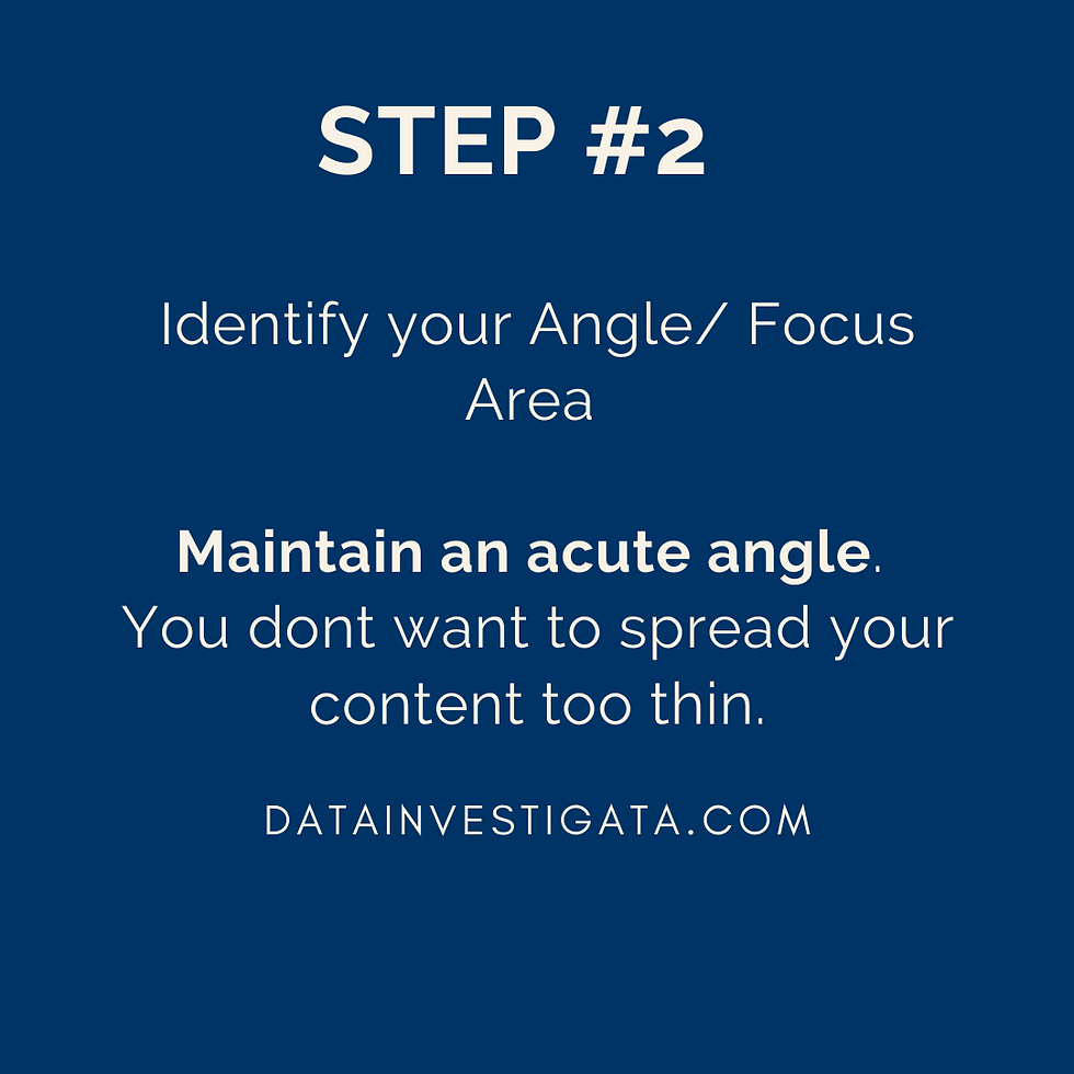 The key message of your blog post