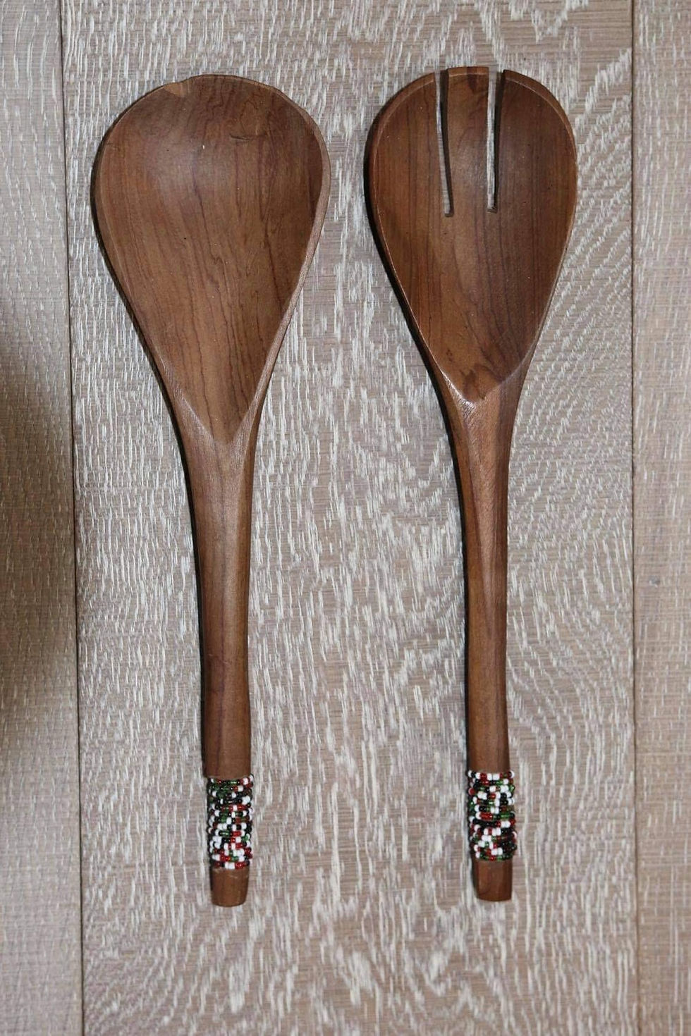 Thumbnail: Handmade Wooden Serving Set