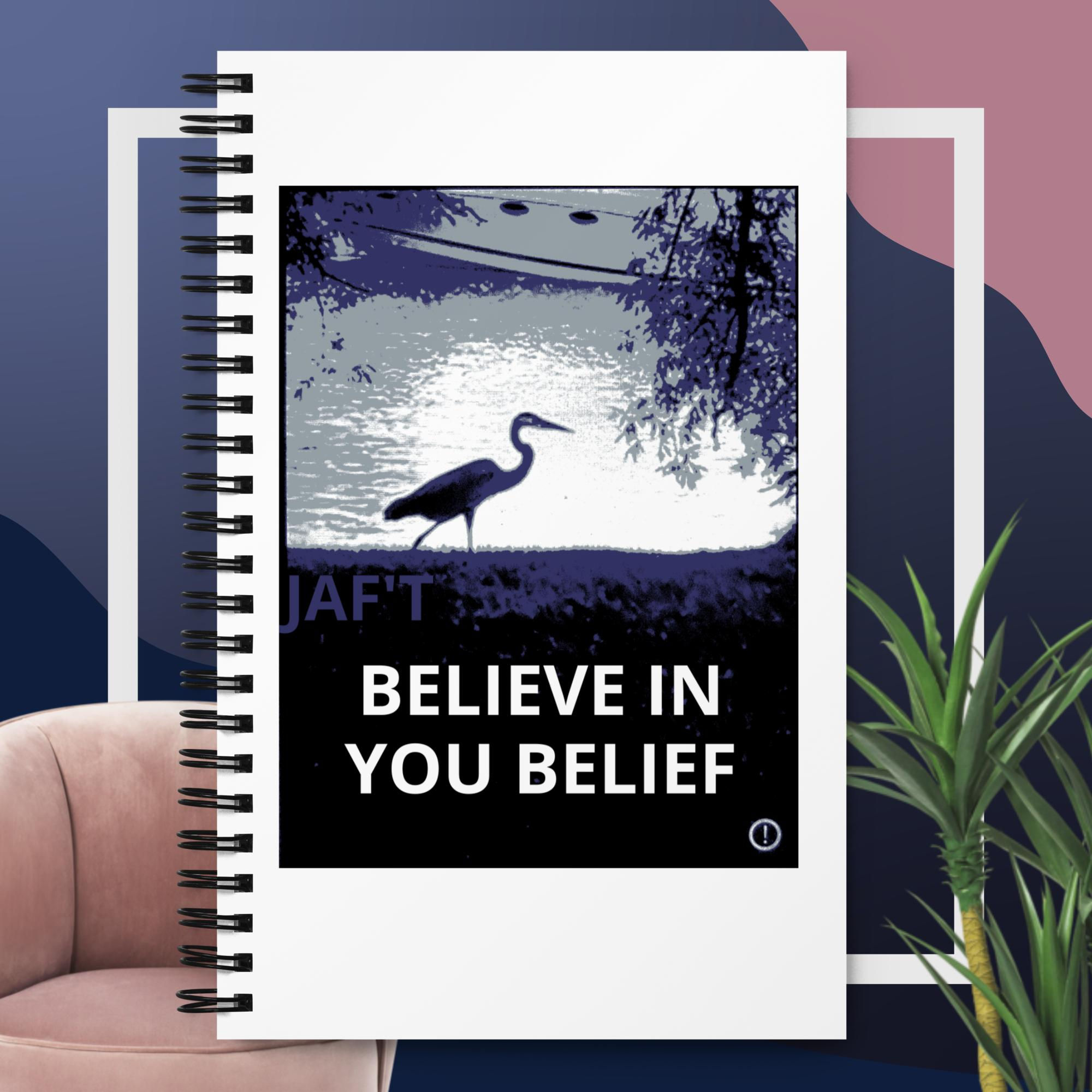 J.A.F'T Spiral notebook