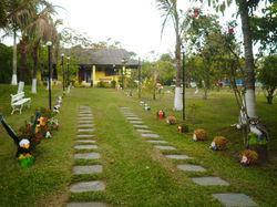 caminho entrada casa