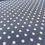 Thumbnail: Spot Polka Dot Print 100% Cotton Denim Blue Chambray Fabric