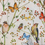 Thumbnail: Fairytale Feather Birds Butterflies Cotton Corduroy Fabric