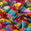 Thumbnail: Wool Yarn Kaleidoscope Knit 100% Cotton Fabric