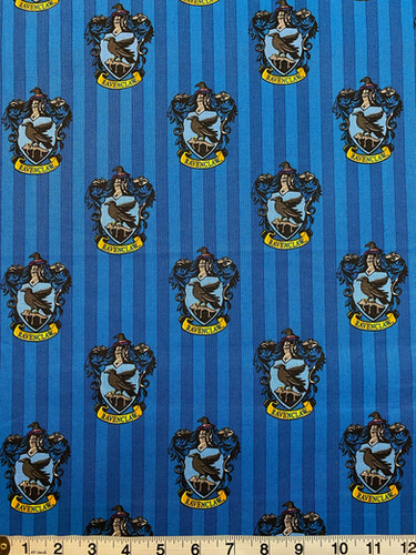 Ravenclaw House Harry Potter 100% Cotton Fabric | MASONS
