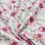 Thumbnail: Zinnia Pink Floral Cotton Sateen Fabric
