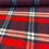 Thumbnail: Red Navy Tartan Check Flannel Brushed Cotton Fabric