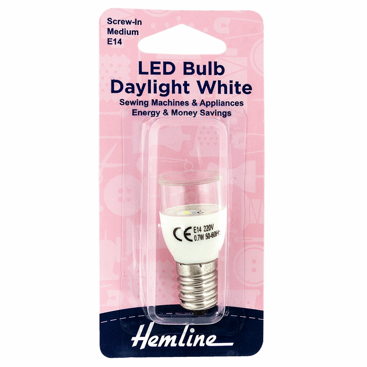 LED Bulb Daylight White Hemline