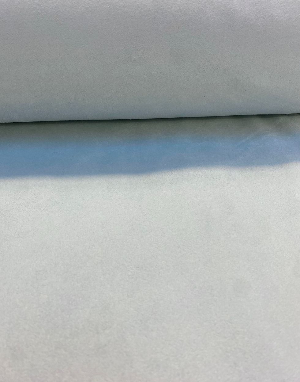 Thumbnail: Light Blue Faux Suede Bargain Fabric