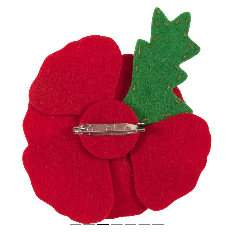 Thumbnail: Poppy Brooch Make your own Felt Kit
