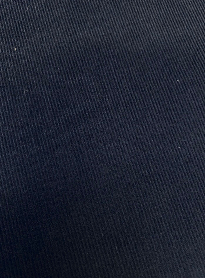 Thumbnail: Navy Cotton 21 Wale Needlecord Corduroy Fabric