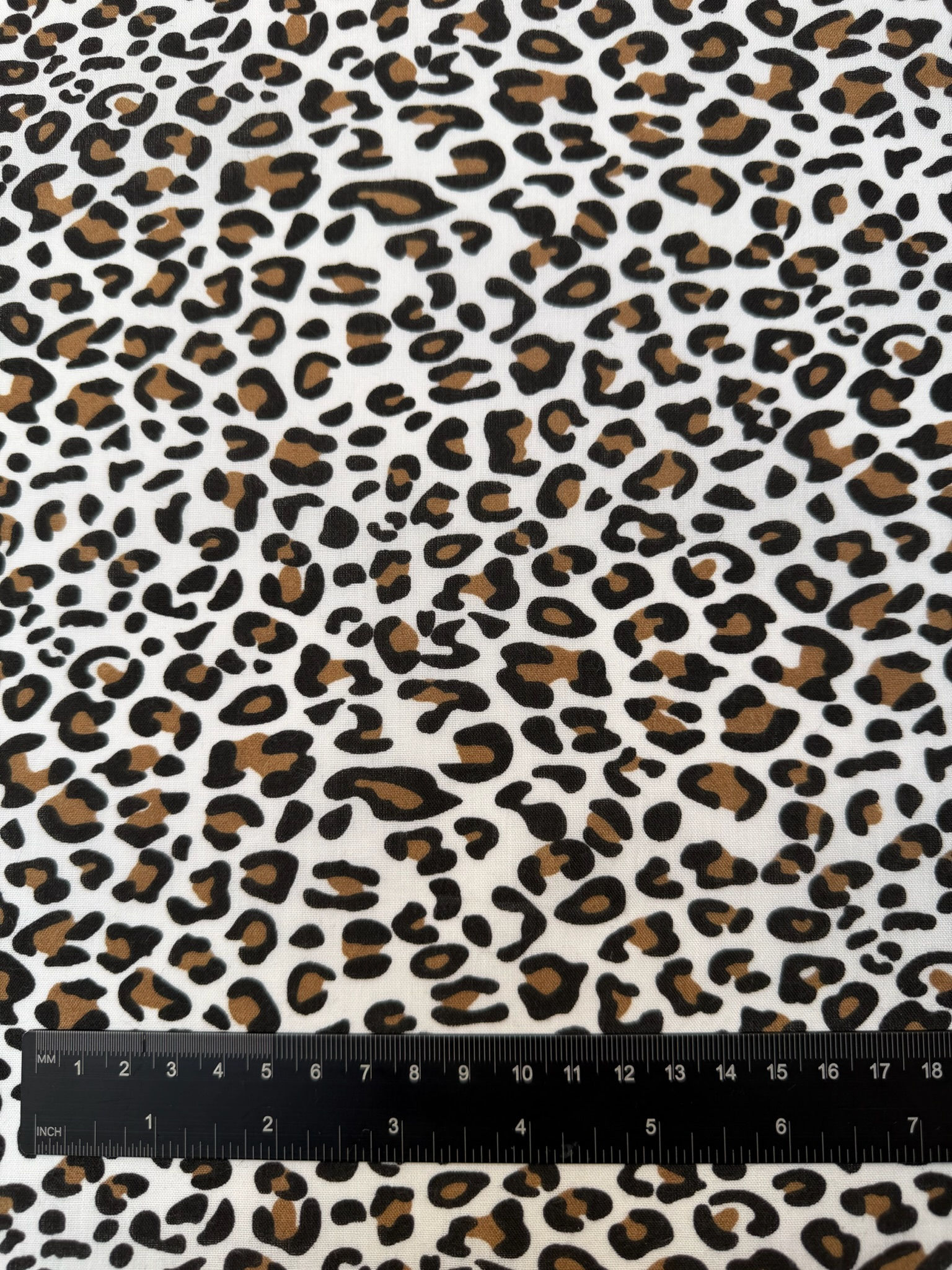 Jungle Leopard Animal Print Polycotton Fabric