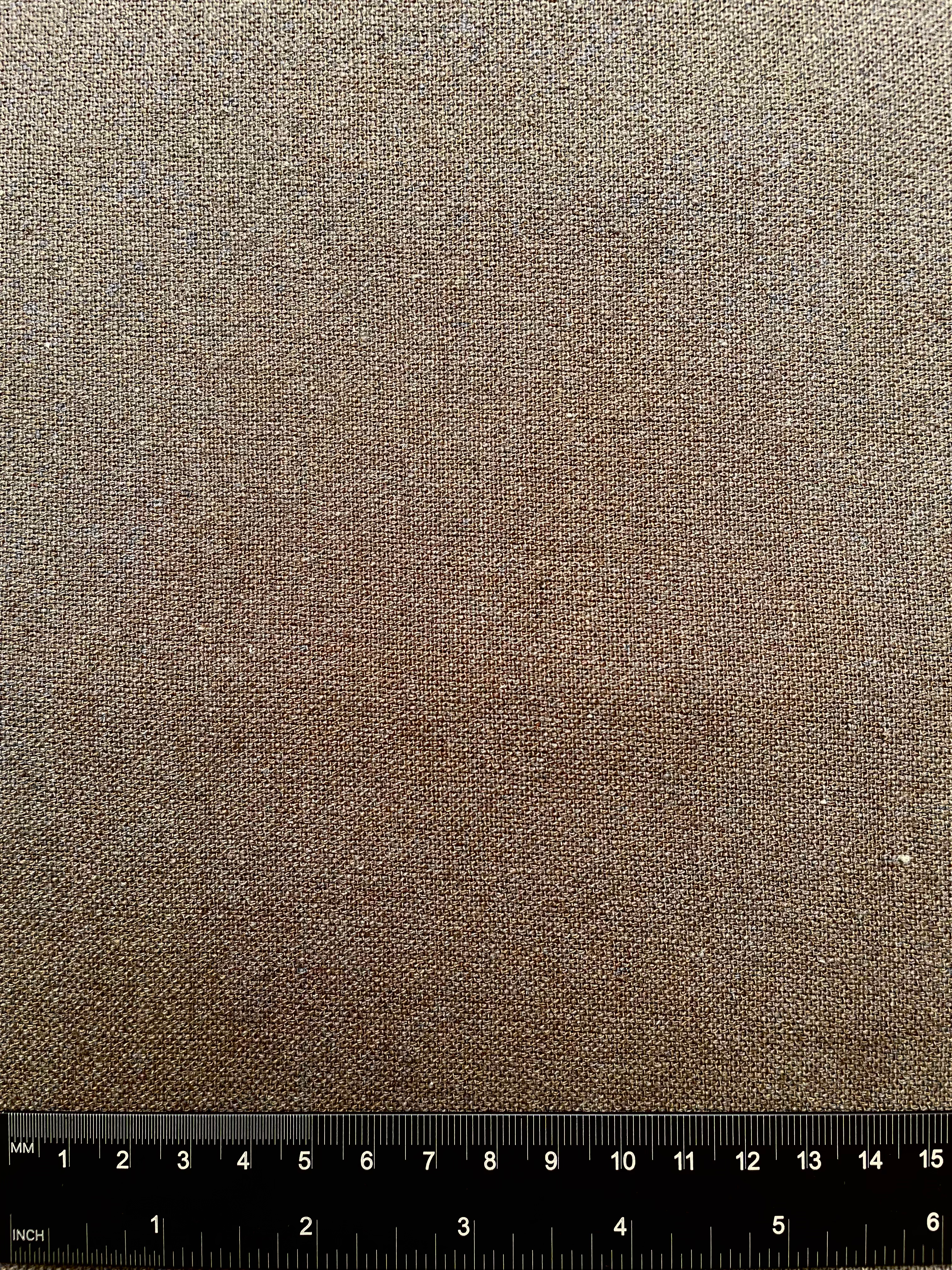 Green Blades Linen Cotton Blend Fabric