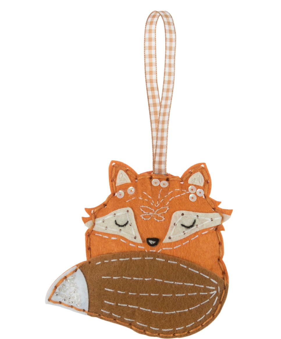 Thumbnail: Fox Make your own  Felt Kit