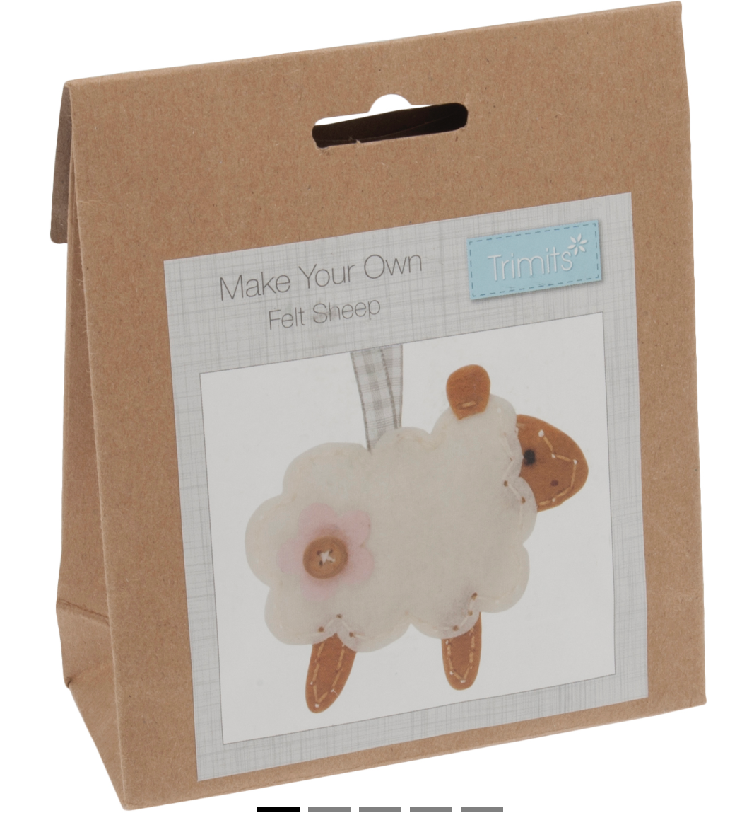 Sheep Make your own  Felt Kit