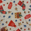 Thumbnail: Christmas Stocking Stars Premium Linen Look Canvas Fabric