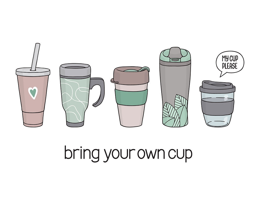 Picture of reusable cups
