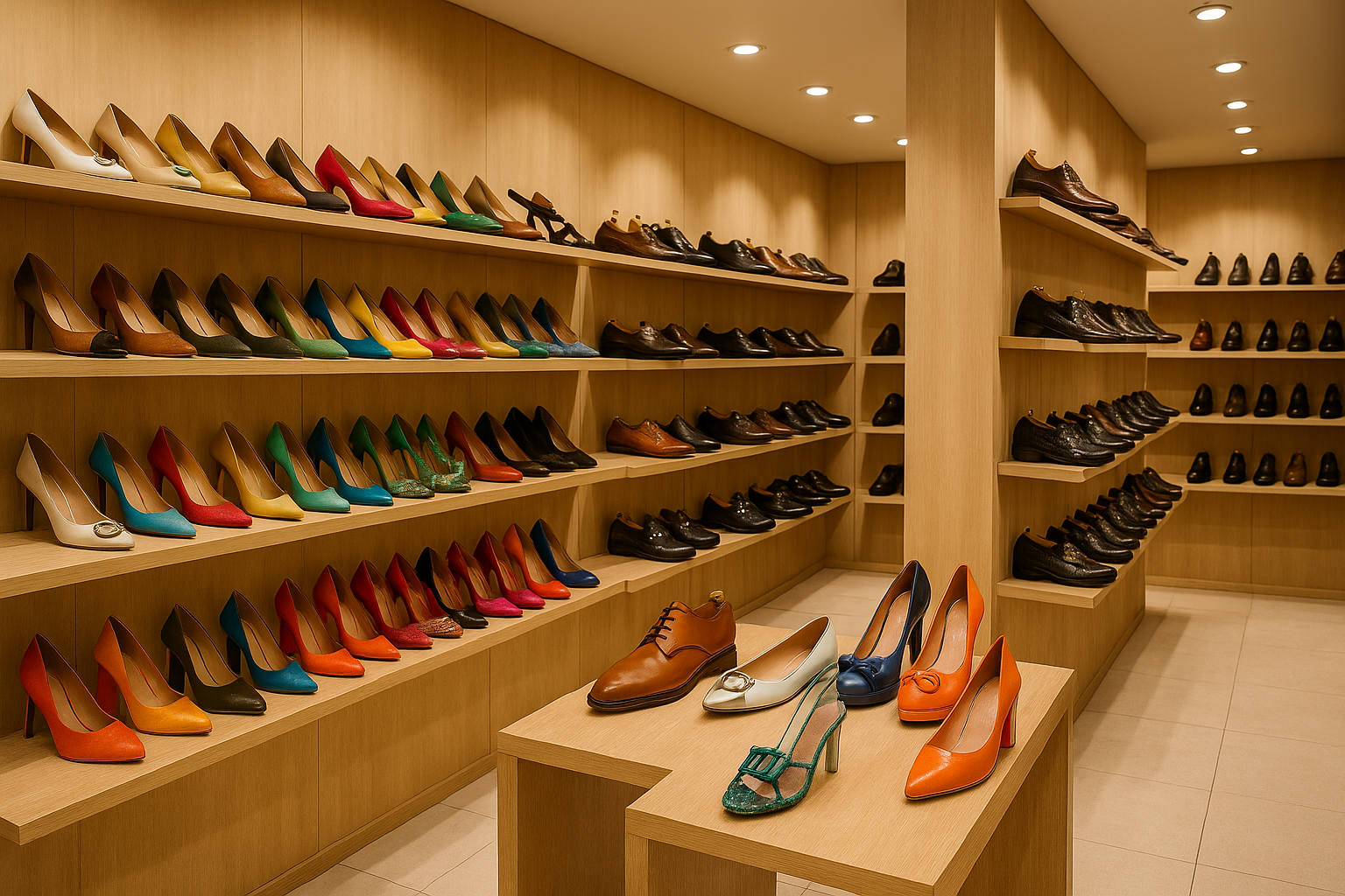 Boutique de chaussures en cuir nadidi a paris