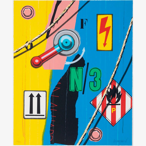 Peter KLASEN - Haute tension flêche N/3, 1997