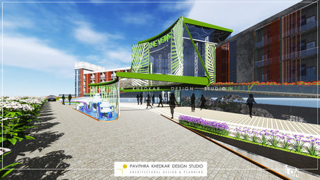 Building Main Entrance - View 01