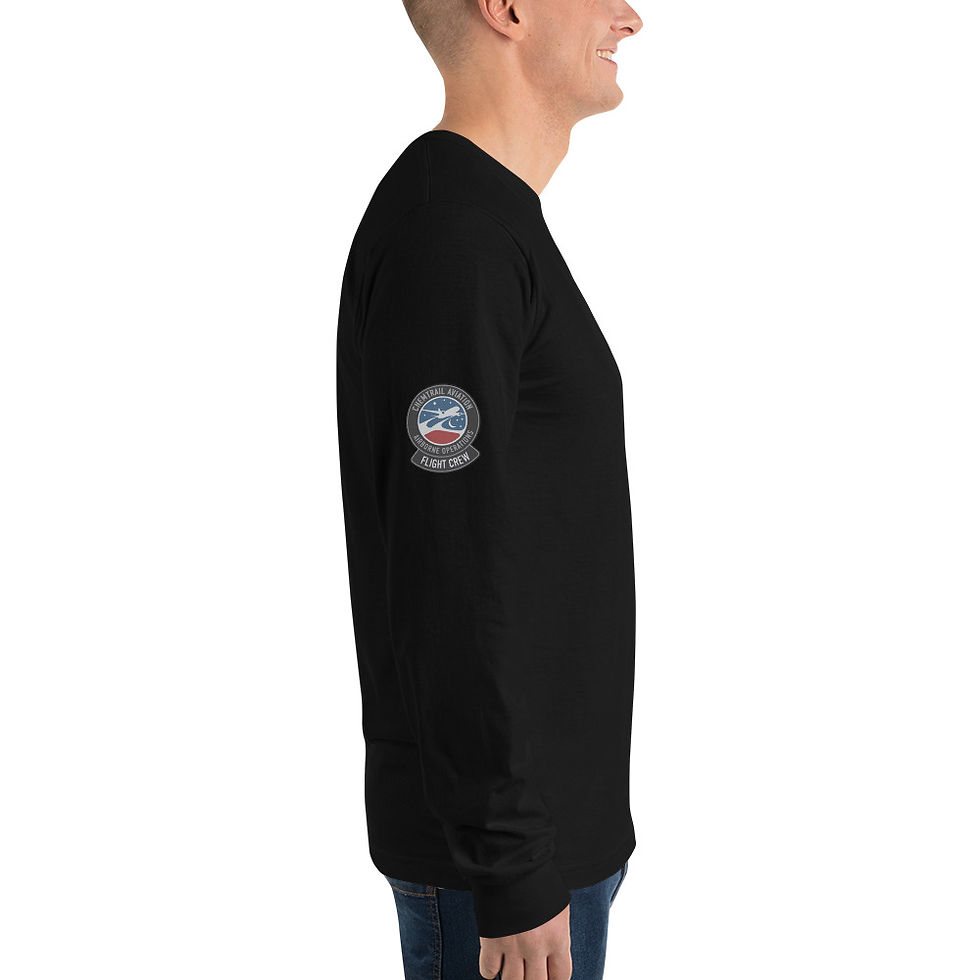 Thumbnail: Airborne Ops Crew Long sleeve t-shirt
