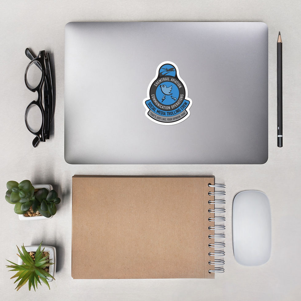 Thumbnail: Social Media Bubble-free stickers