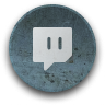 stylized twitch icon