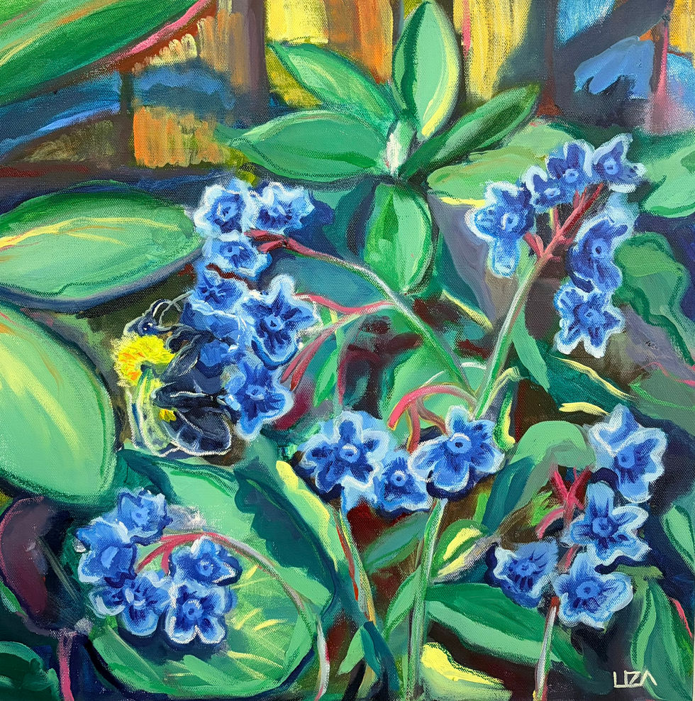 Blue Buzz by Liza Suchar