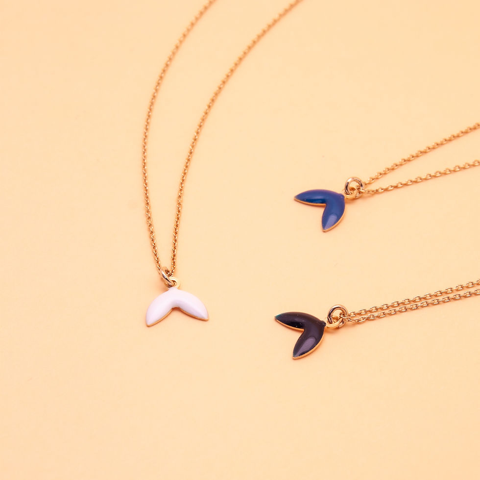 Miniature : ADORABLES Collier Feuille