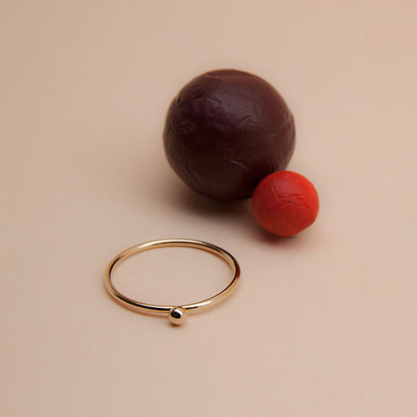 Bague CIRCLE perle S