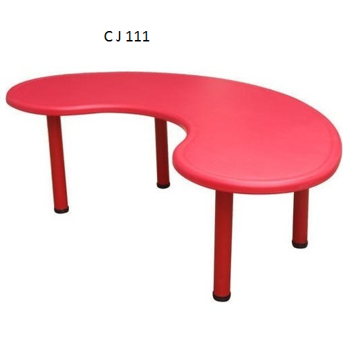 CJ 111 Half Moon Table (Without Chair)- XL