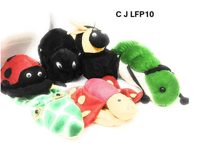 Thumbnail: CJ LFP10 Insect Puppet (Set of 6 Pcs.)