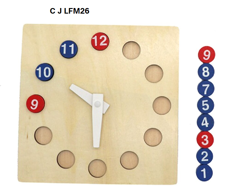Thumbnail: CJ LFM26 Montessori Clock