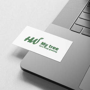 Hw My tree logo design