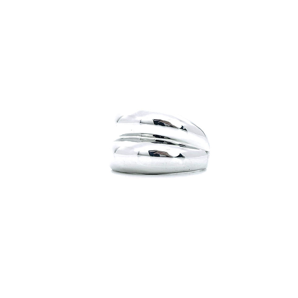 Thumbnail: CIRCULAR BROAD SILVER RING