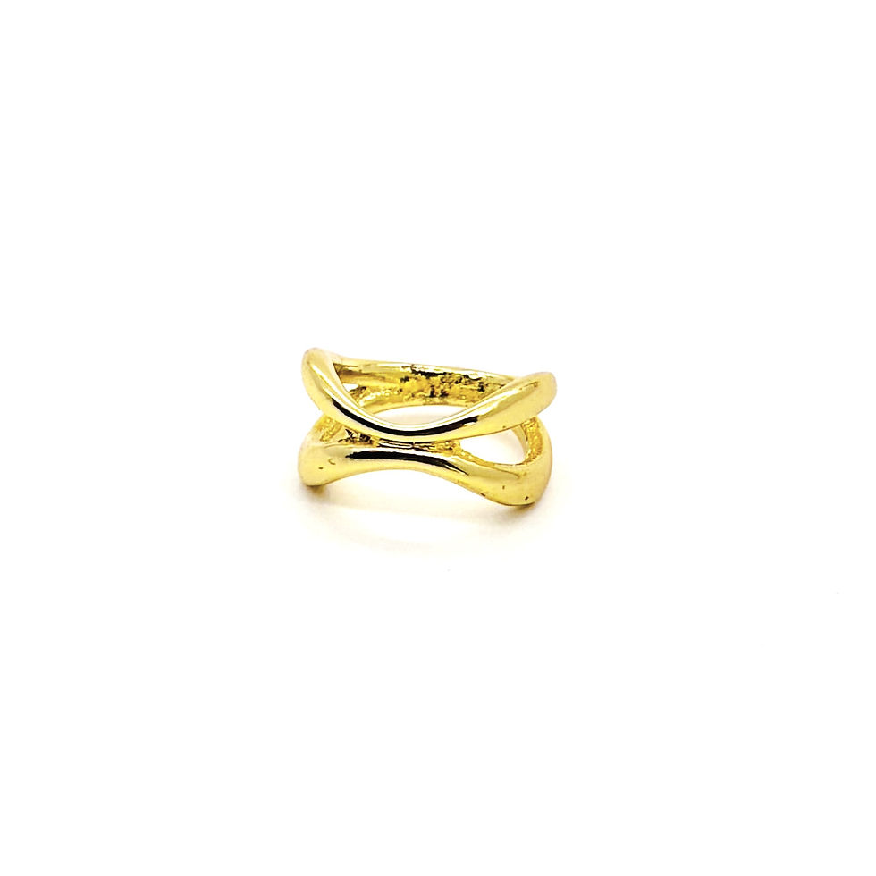 Thumbnail: DISTORTED LINE GOLDEN RING