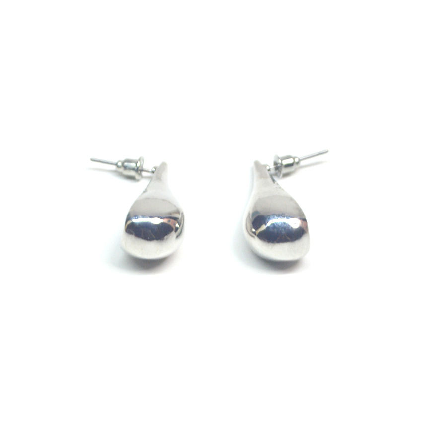 Thumbnail: SILVER TEARDROP EARRINGS