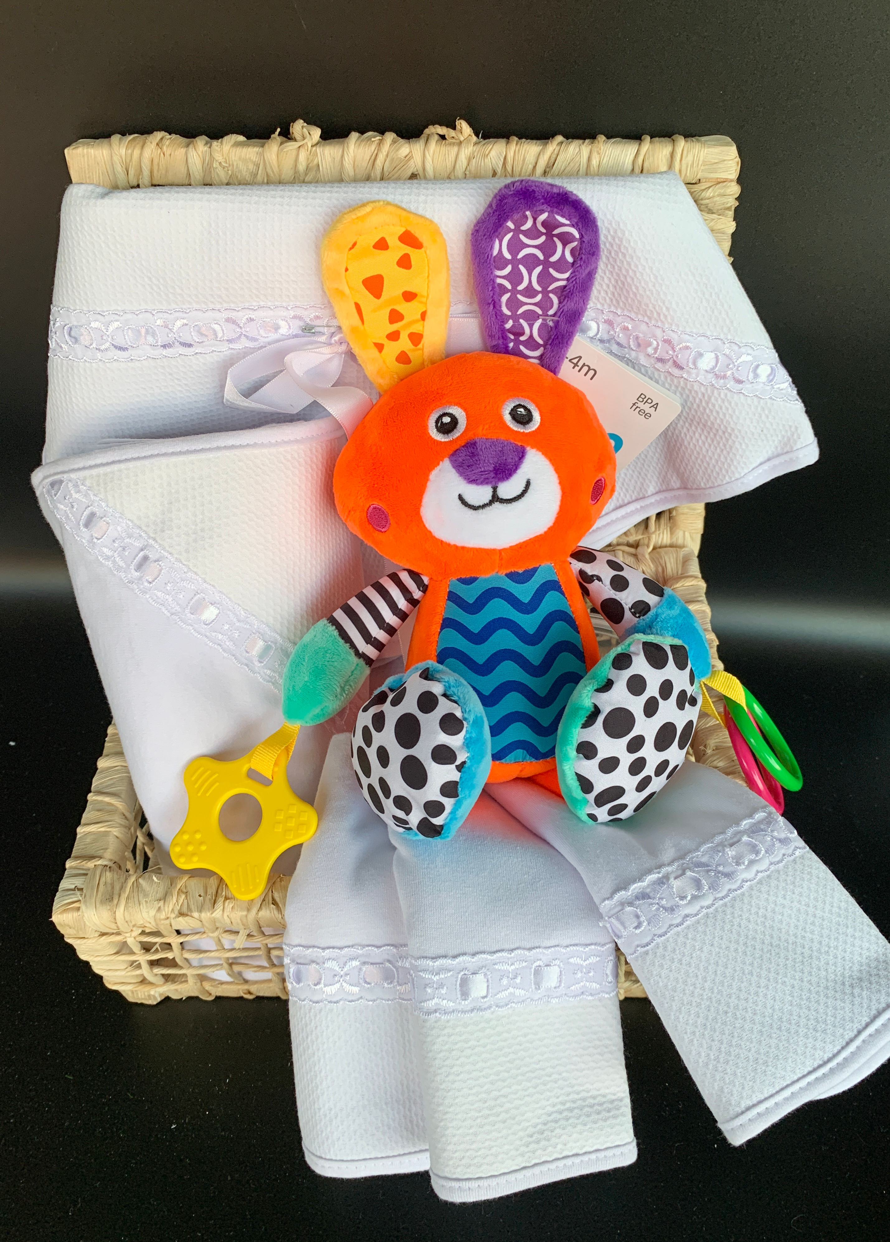 Cesta Coelho Treme -Treme Atividades!