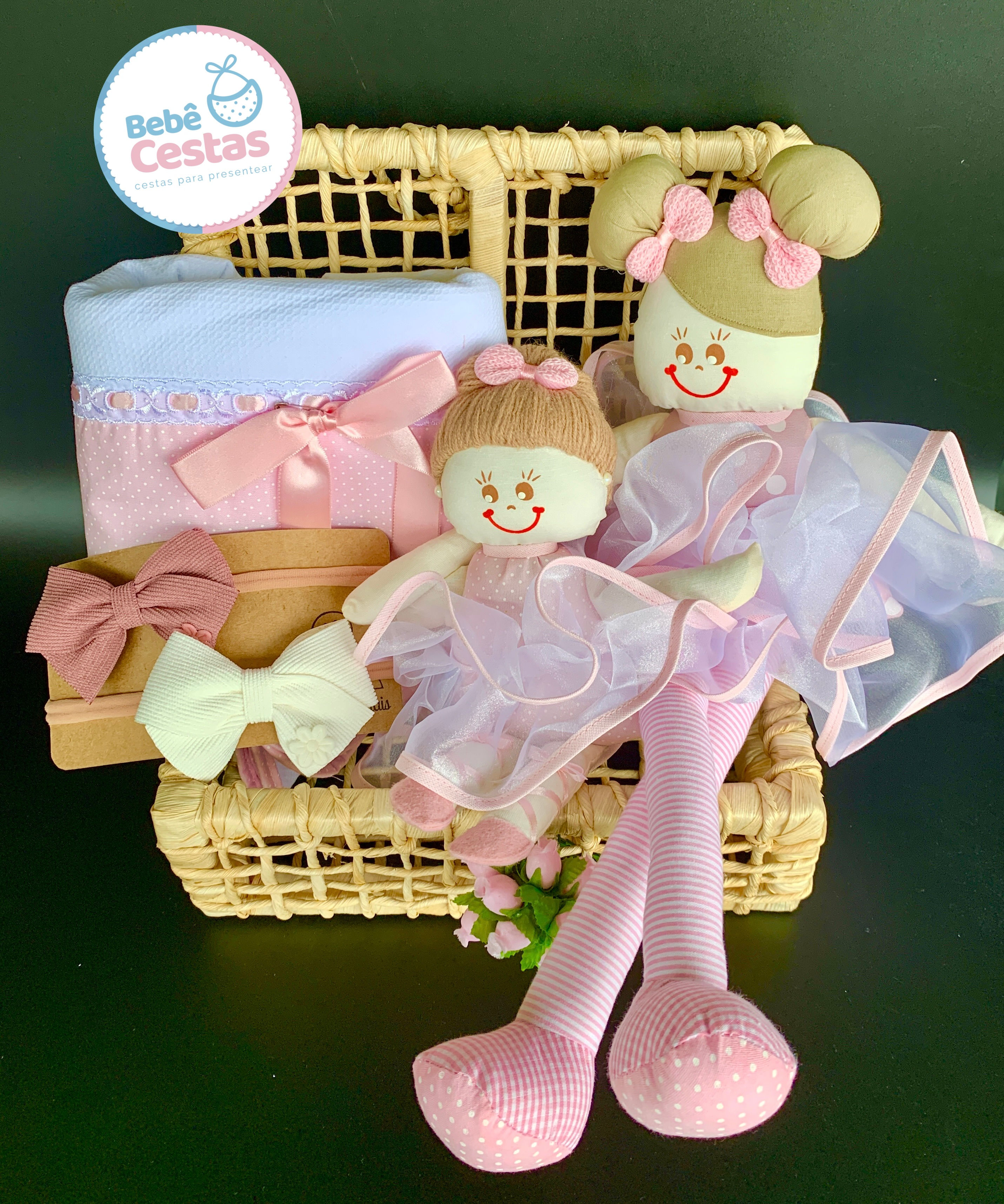 Cesta Bailarina Mãe e Filha!