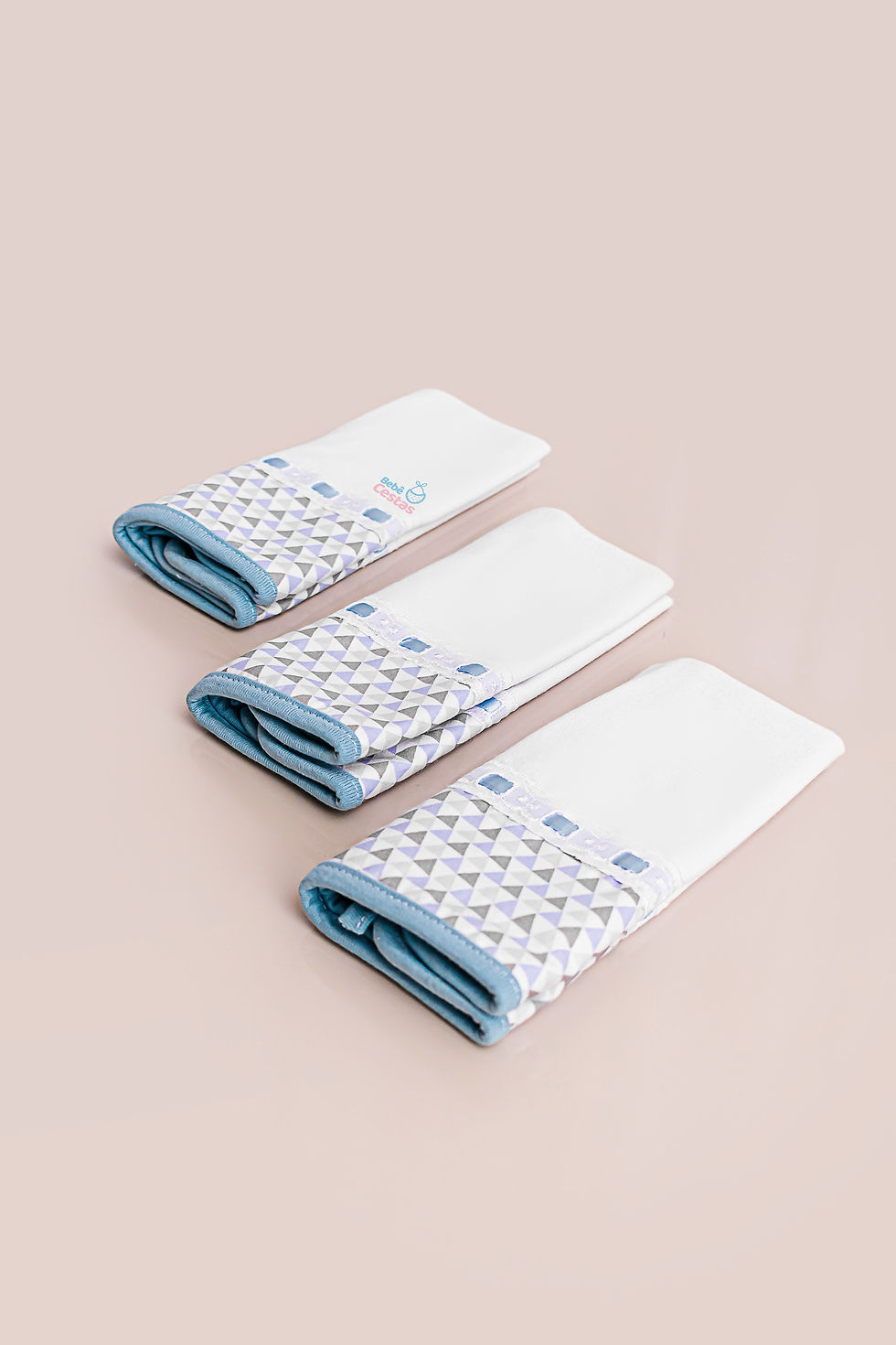 Thumbnail: Kit 3 Panos de Boca - Triângulo Azul