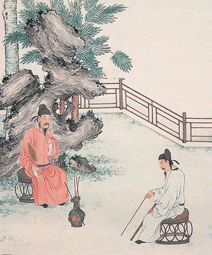 古代投壺圖