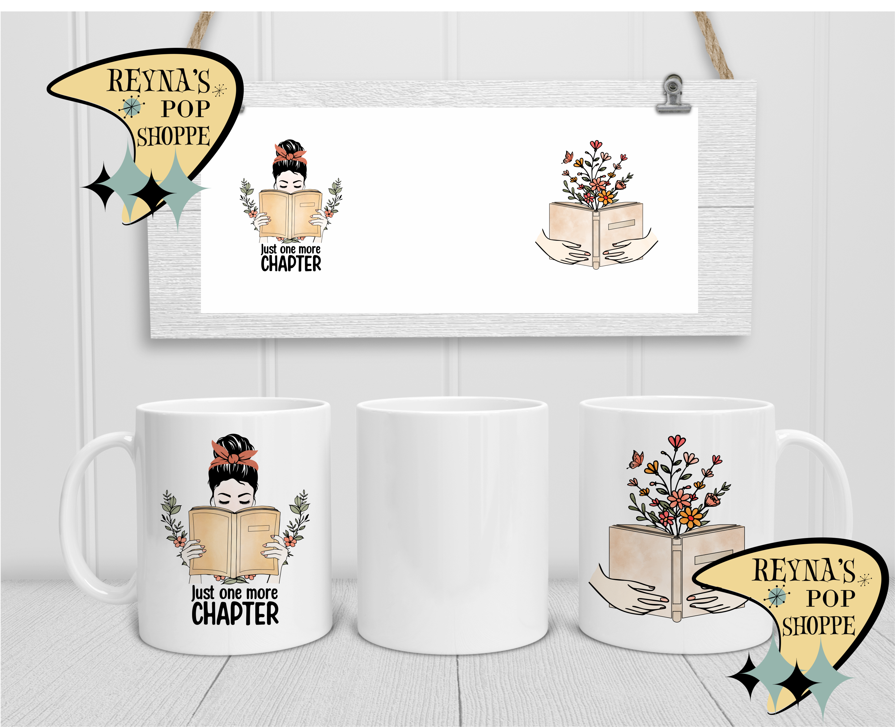 Just One More Chapter Mug