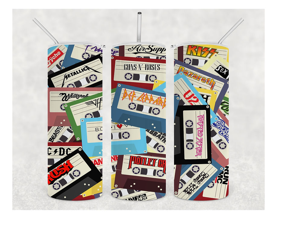 80's Band Cassette Tape