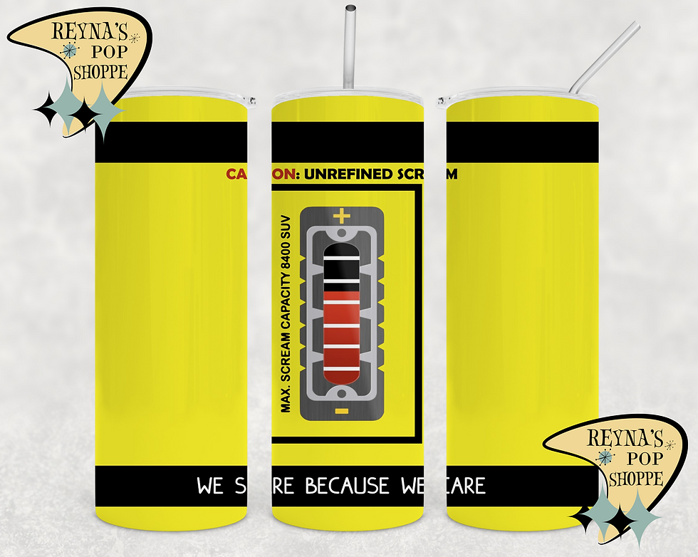 Scream Canister Tumbler